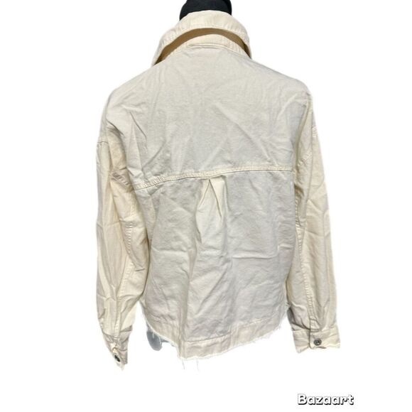 Love Notes Oversized Button Down Top size small - Picture 3 of 11